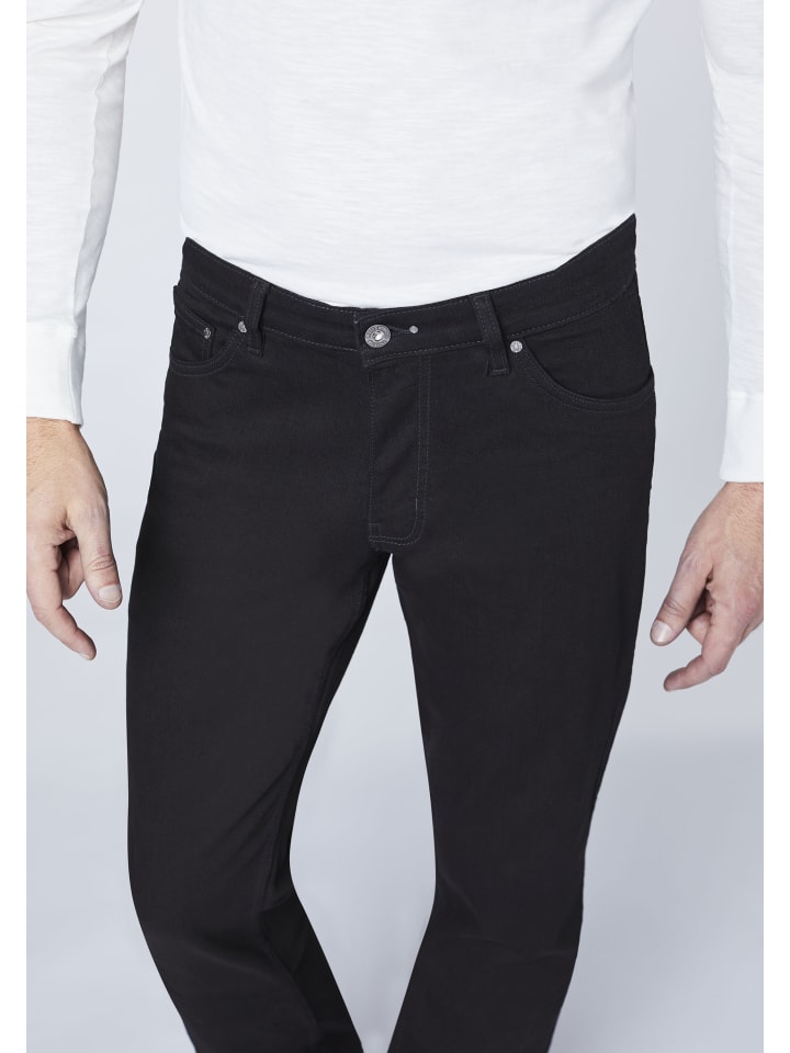 Oklahoma Premium Denim Jeans in Schwarz günstig kaufen