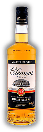 Clement Rhum Agricole Ambré 40% Clement Rhum Agricole Ambré 40%  0,7	 Liter - Vol 40%