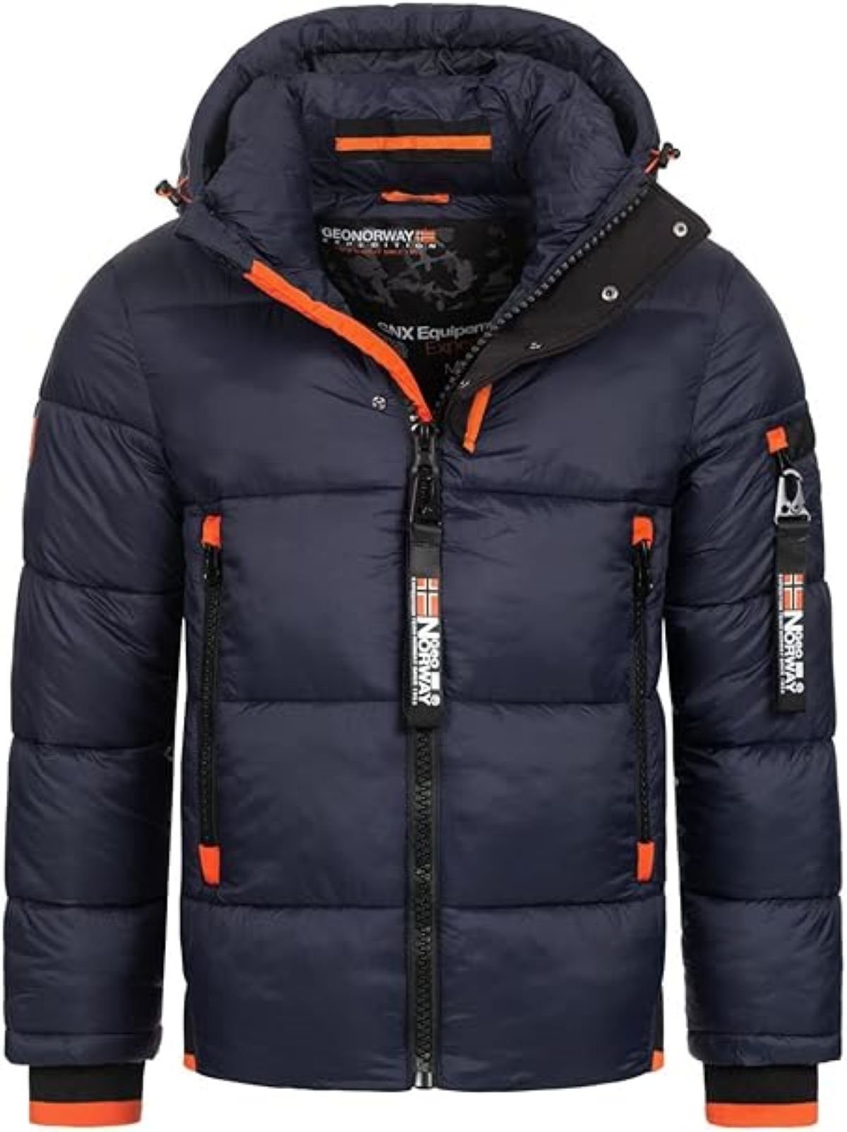 Geographical Norway Winterjacke Herren Outdoor Jacke CALIX (Packung, 1-St., S bis 3xl) Gefüttert