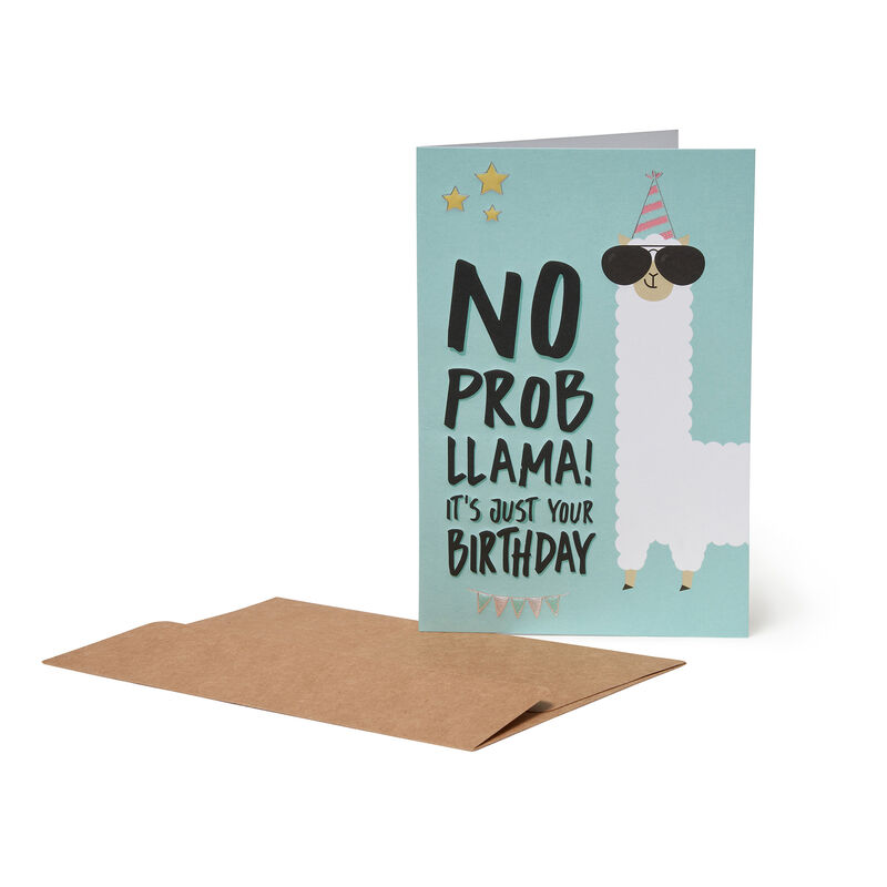 Tarjeta de felicitación de cumpleaños - No hay problema