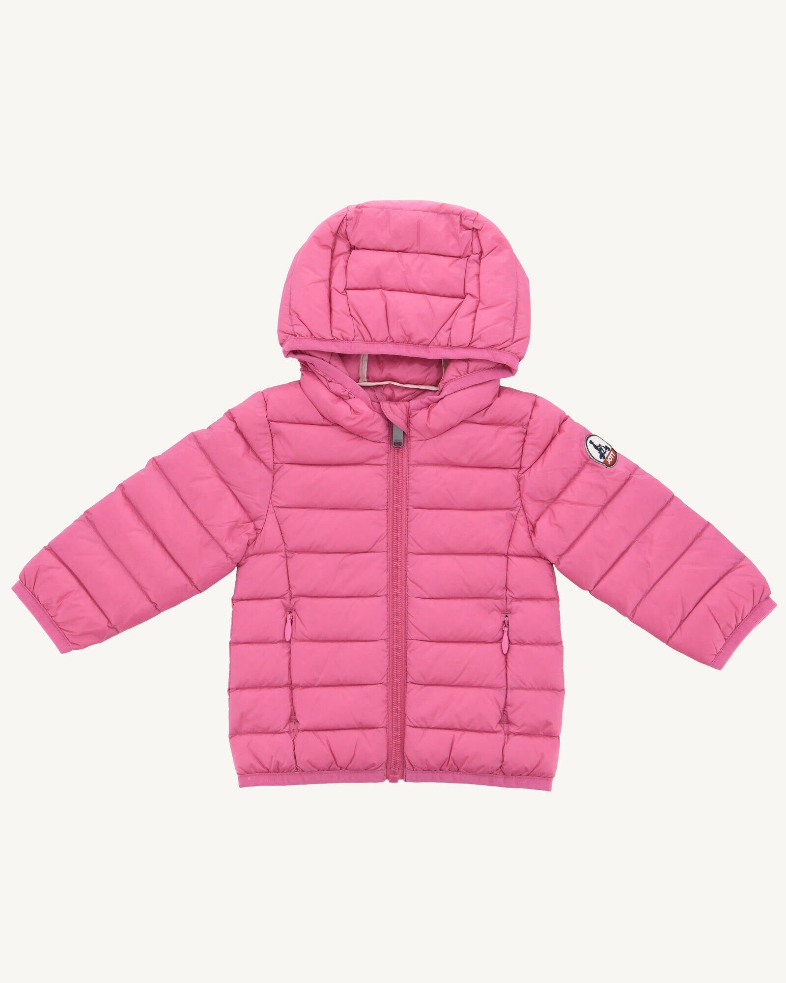 Doudoune à capuche bébé Rose intense Camille