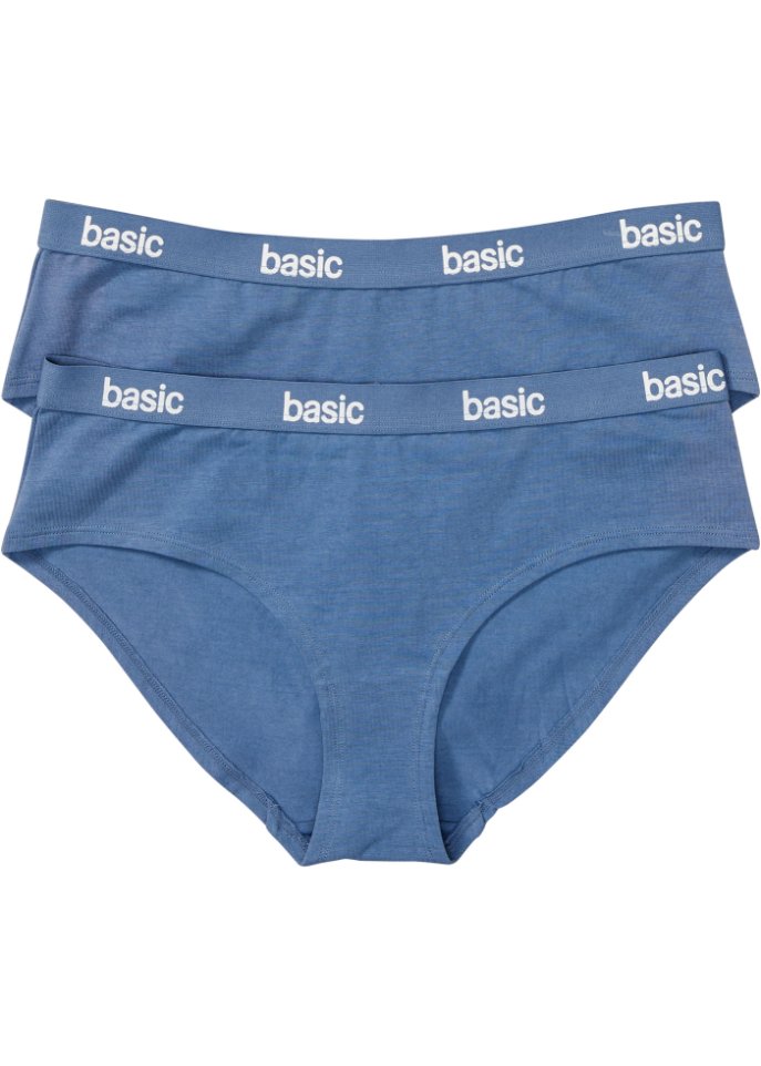 Panty mit Bio-Baumwolle (2er Pack)