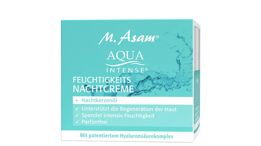 M. Asam® AQUA INTENSE Hyaluron Nachtcreme 50 ml