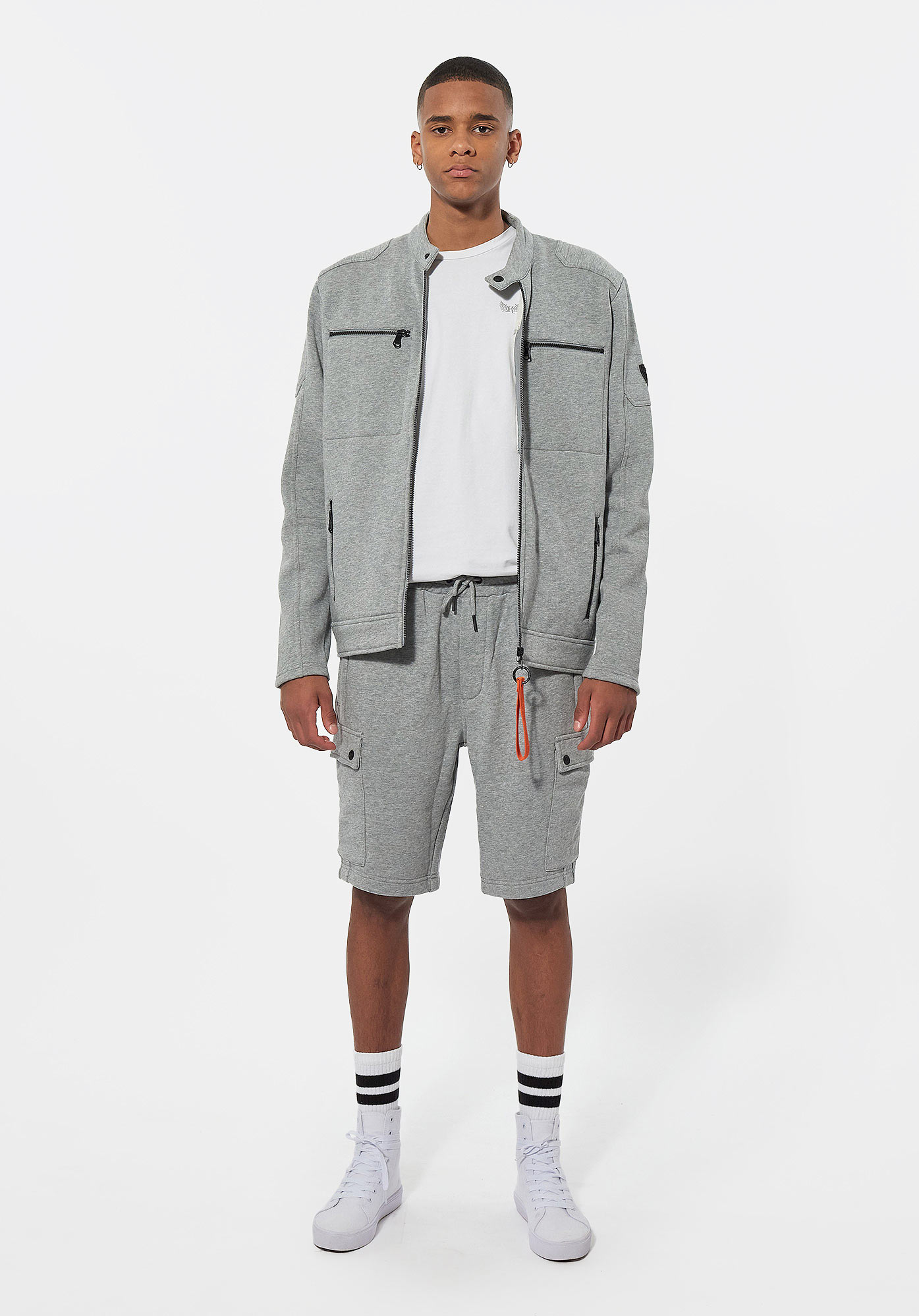NEGO   Short gris Homme