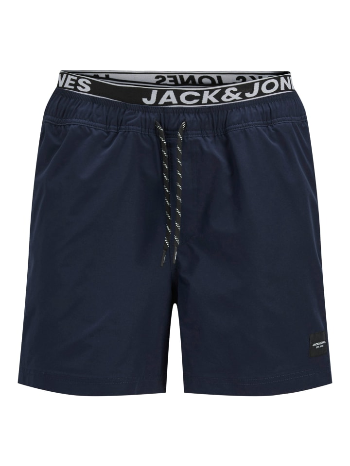 JACK & JONES Junior Badeshorts JPSTMAUI JJSWIM DB WB AKM JNR in navy blazer günstig kaufen