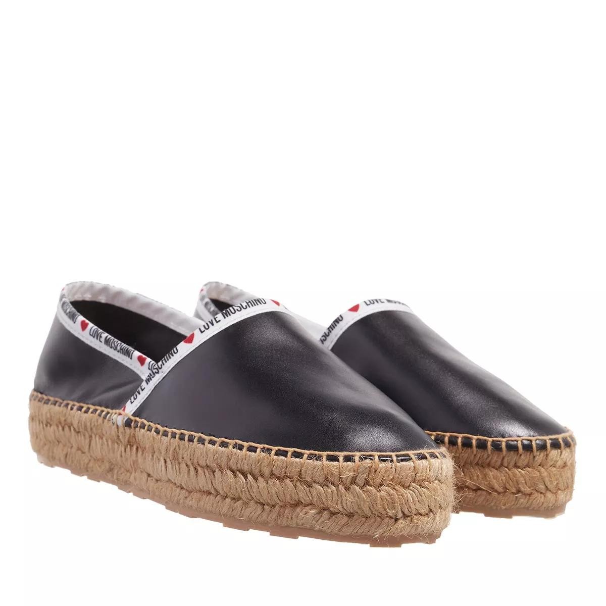 MOSCHINO Komfort Slipper schwarz