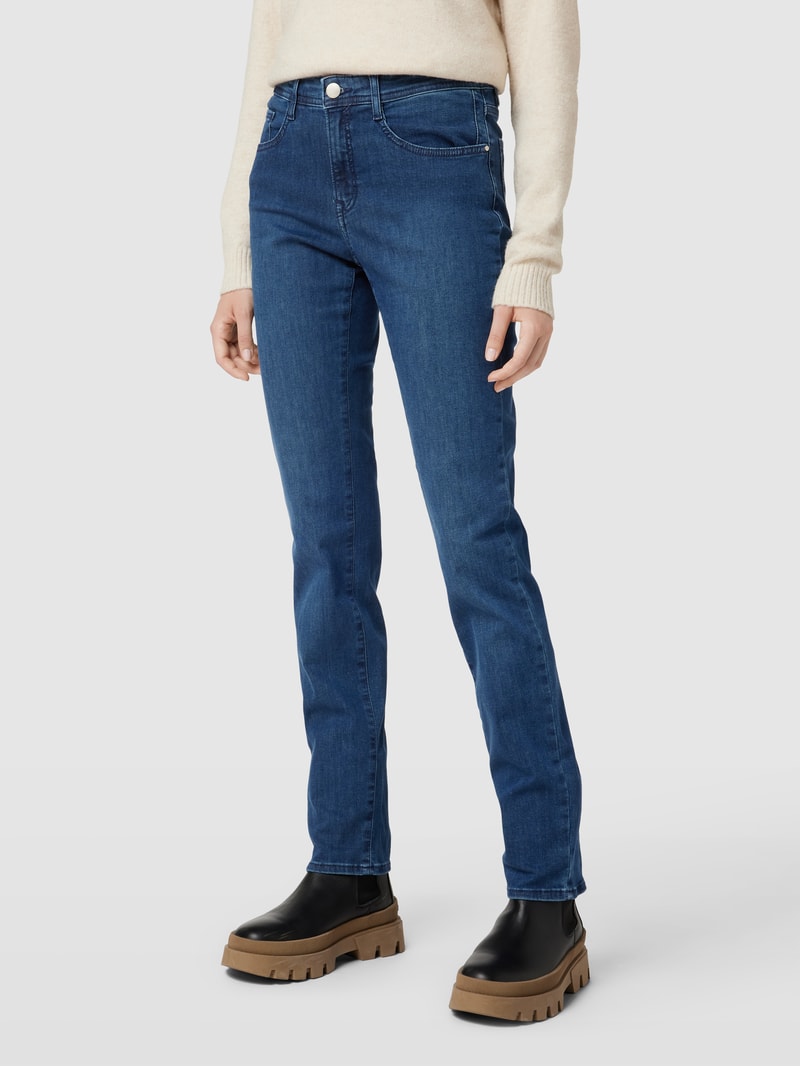 Jeans im 5-Pocket-Design Modell 'Mary' in blau