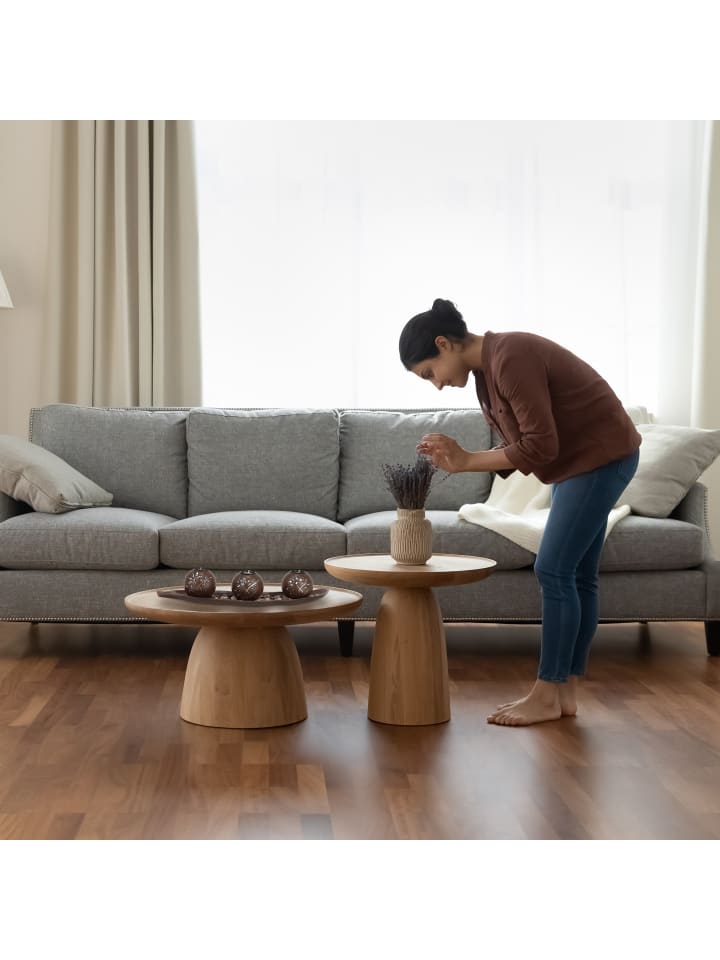 relaxdays Teelichthalter in Braun - (B)50,5 x (H)8,5 x (T)19 cm günstig kaufen onesize