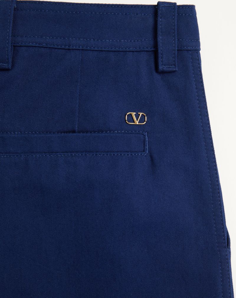 Calças Valentino em gabardine de algodão
