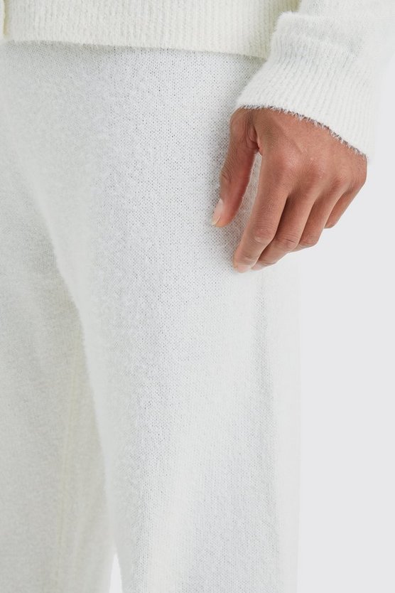 Lockere flauschige Jogginghose