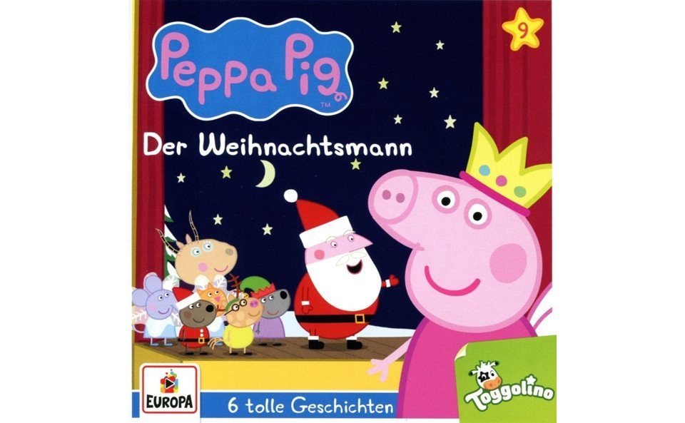 Europa Hörspiel-CD Peppa Pig 09 - Der Weihnachtsmann