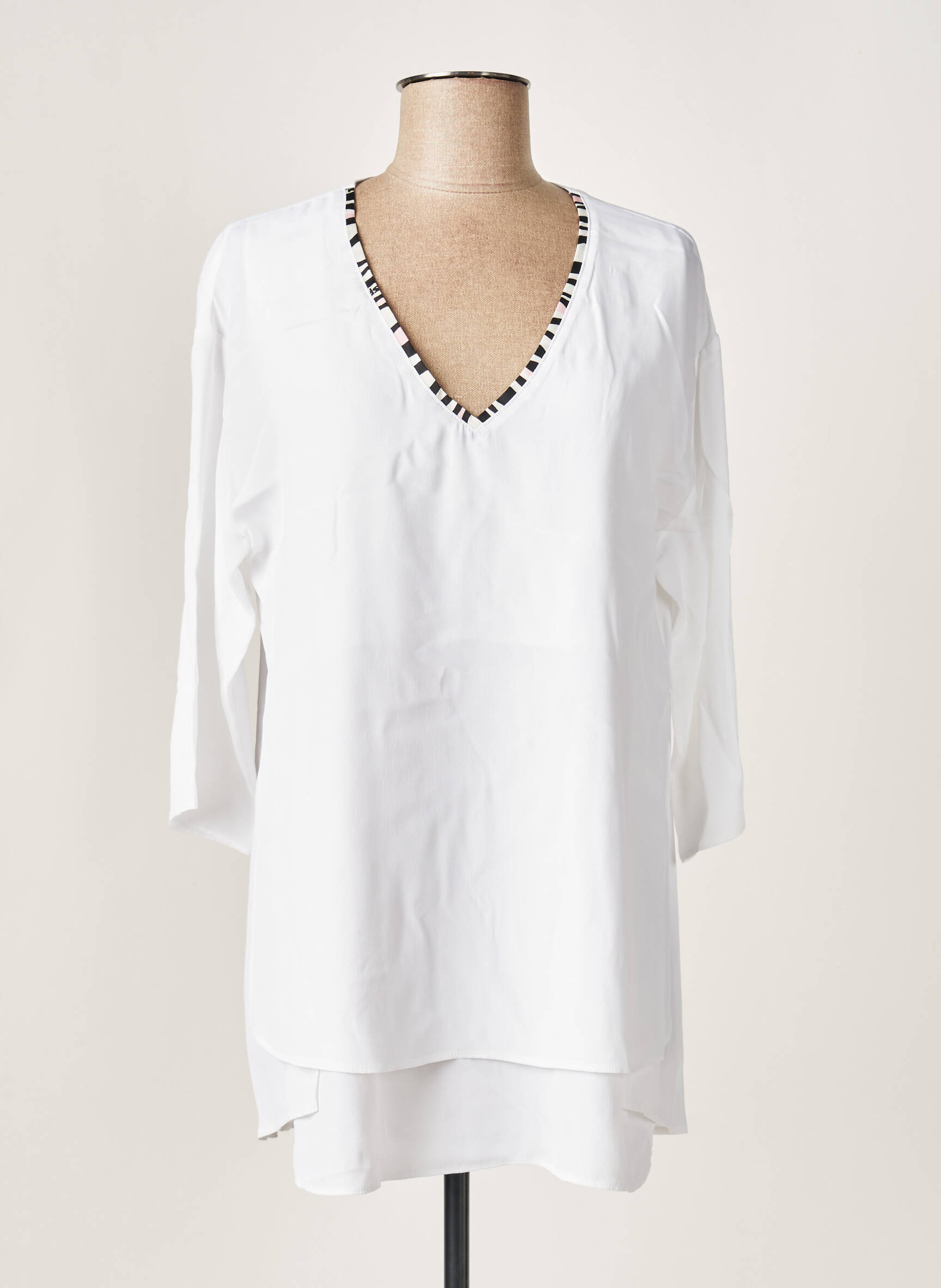 Sportalm Tuniquemanchelongue Femme couleur blanc