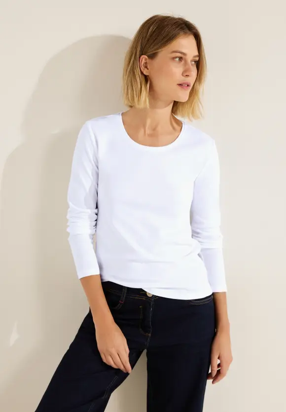 CECIL Basic Langarmshirt