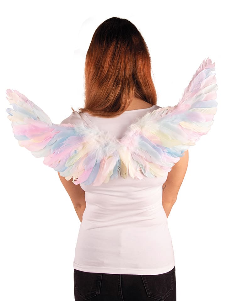 Rubie`s Flügel in Bunt günstig kaufen onesize
