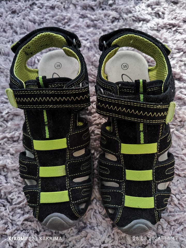 Ciao Leder-Halbsandalen in Schwarz günstig kaufen 35