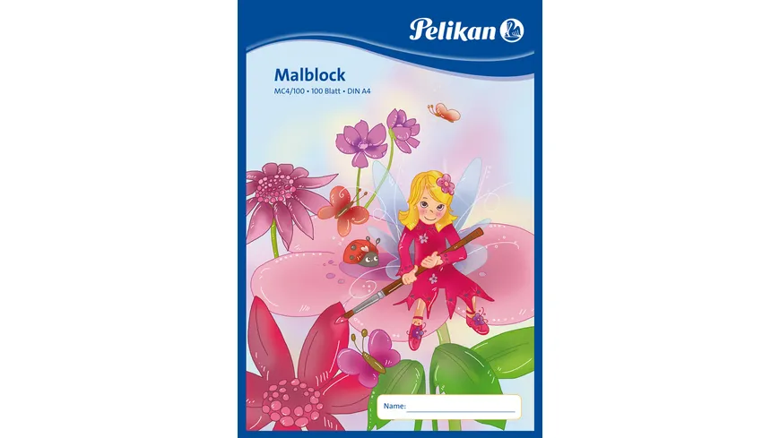 Pelikan Malblock A4 sortiert 100 Blatt 70g/qm