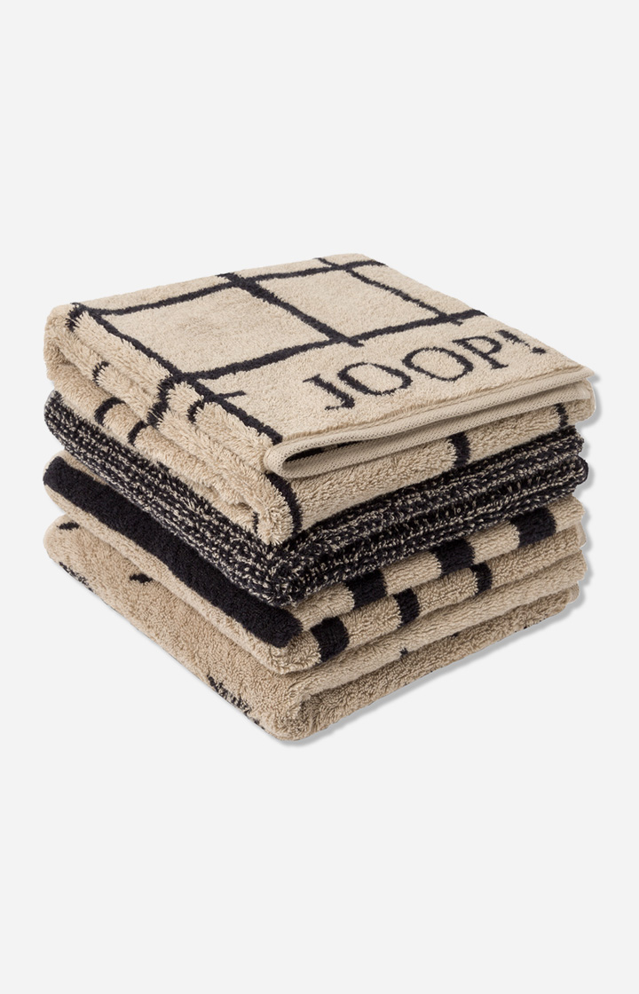 Handtuch JOOP! SELECT ALLOVER in Ebony, 50 x 100 cm - im JOOP!