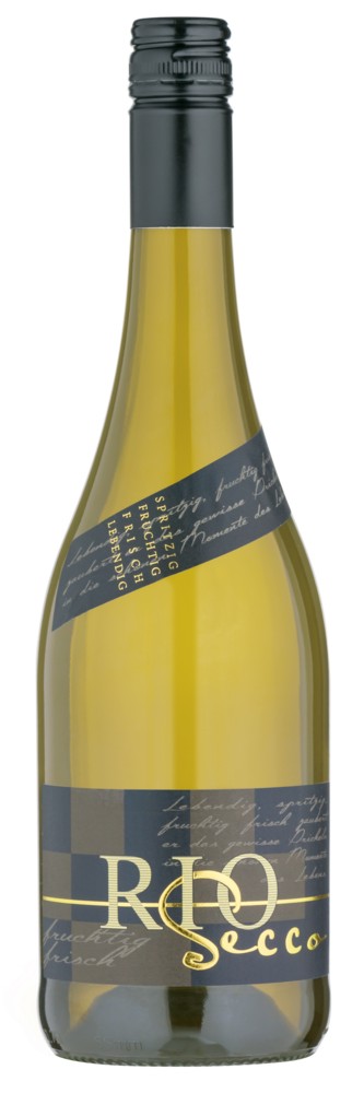 Württembergische WZG Bottwartaler Rio Secco Deutscher Perlwein Weiss 0,75L 6er Karton