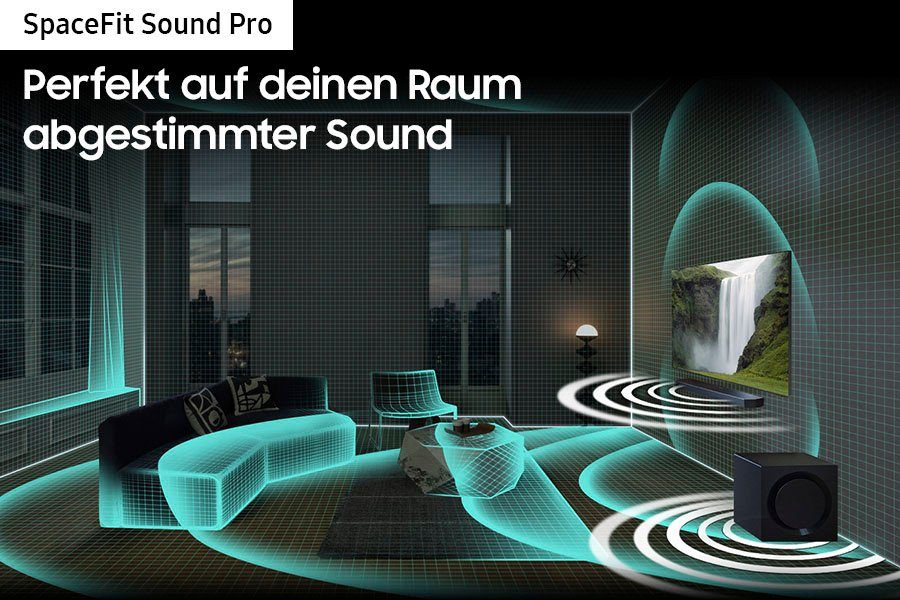 Samsung HW-Q995GC Soundbar (656 W, Gratis dazu:48 Mon.Garantie im Wert von 39,99€; 4.0.2 Rücklautsprecher)