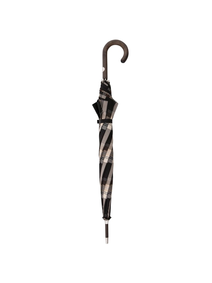 doppler Manufaktur Zürs Rustika Stockschirm 91 cm in karo günstig kaufen onesize