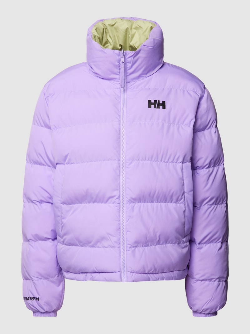 Steppjacke mit Wendefunktion in flieder