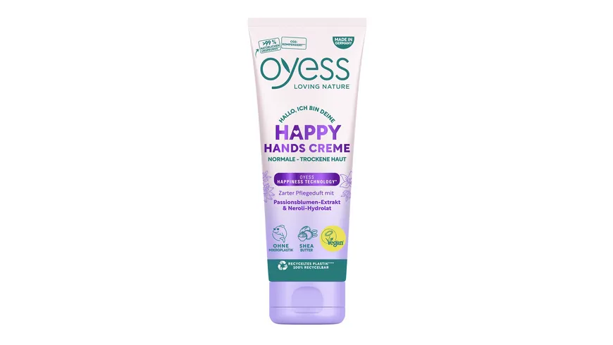 OYESS loving nature Happy Hands Creme 75 ml