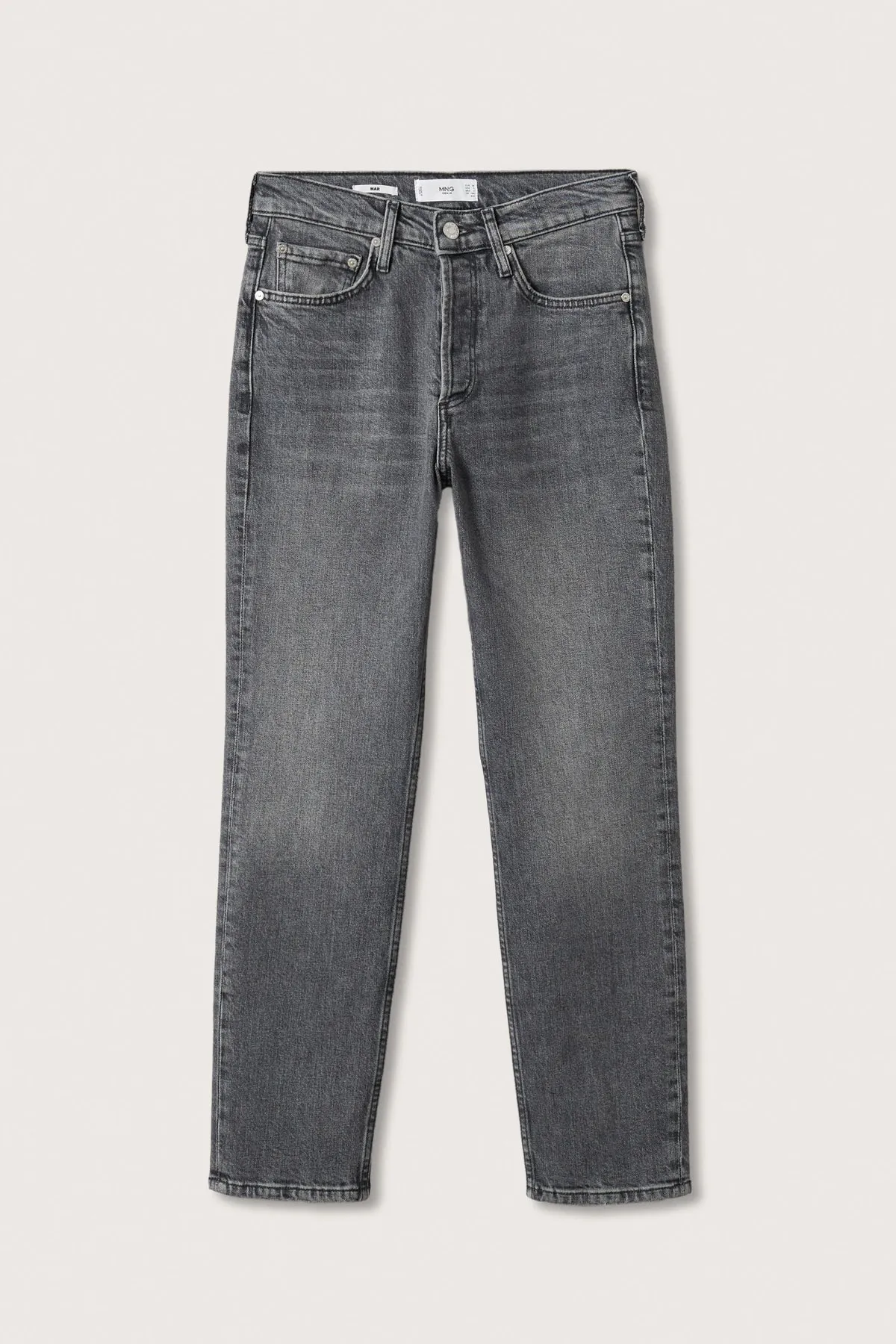 MANGO  Jeans - Grau - Boyfriend
