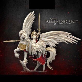 Sister Eurianne des Greant on Hippalectryon (Sisters - F)