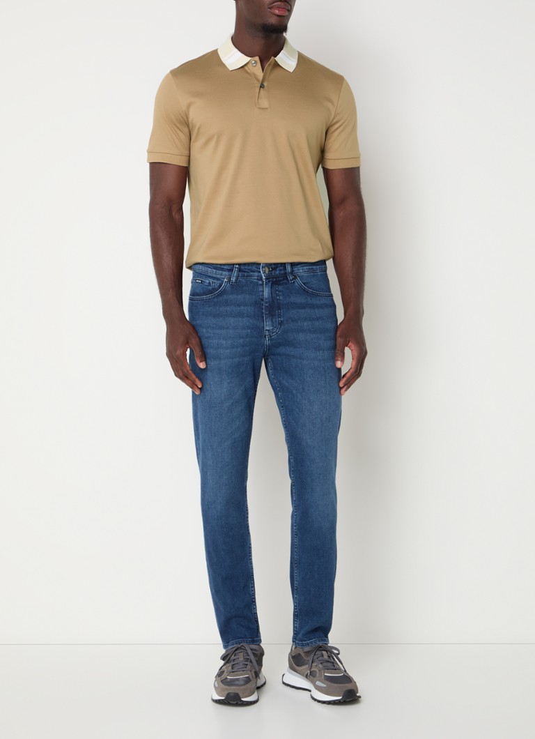 Polo HUGO BOSS Phillipson slim fit com elastano