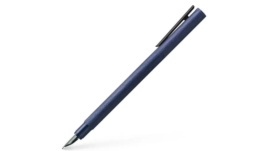 FABER-CASTELL Füllhalter Neo Slim Aluminium dunkelblau B