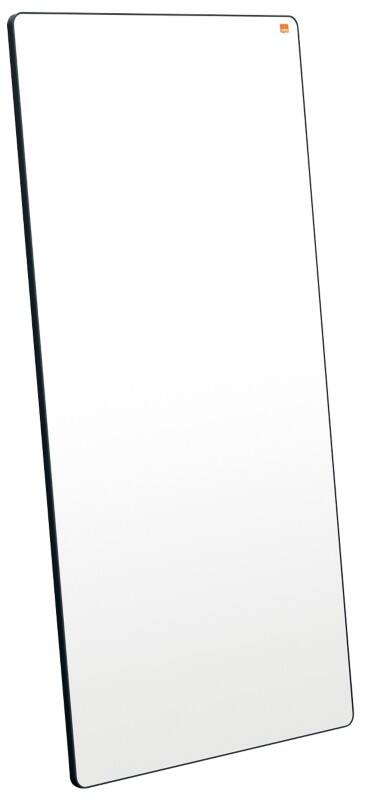 Nobo Move & Meet System Abnehmbares & Tragbares Whiteboard 1915564 Lackierter Stahl 90 x 180 cm Weiß, Schwarz