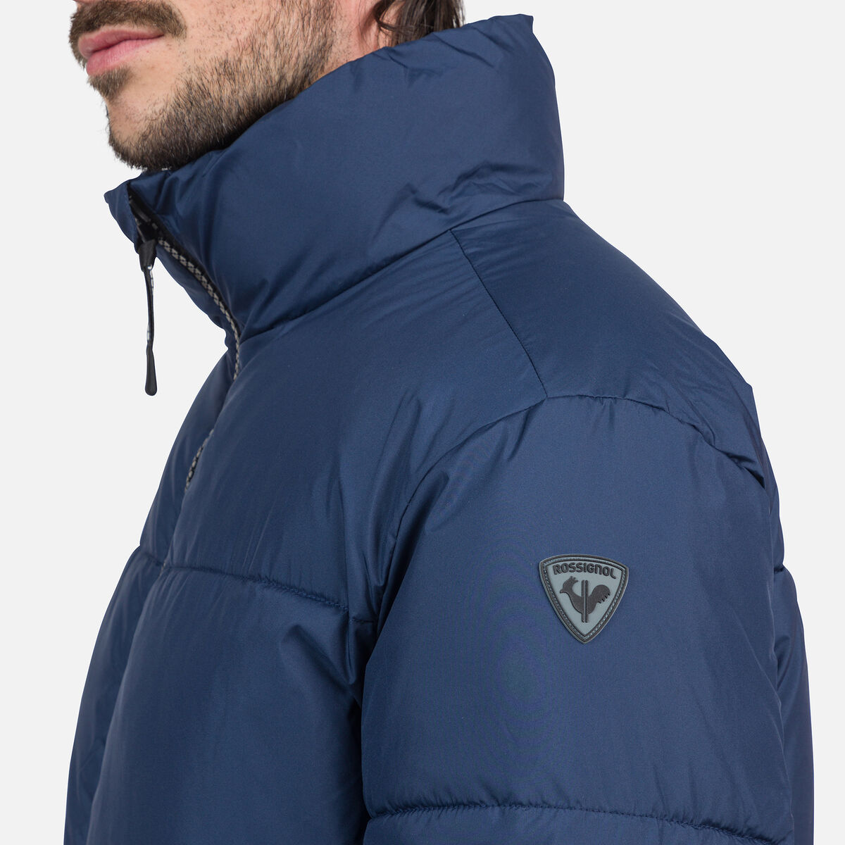 Short Puffy Herrenjacke