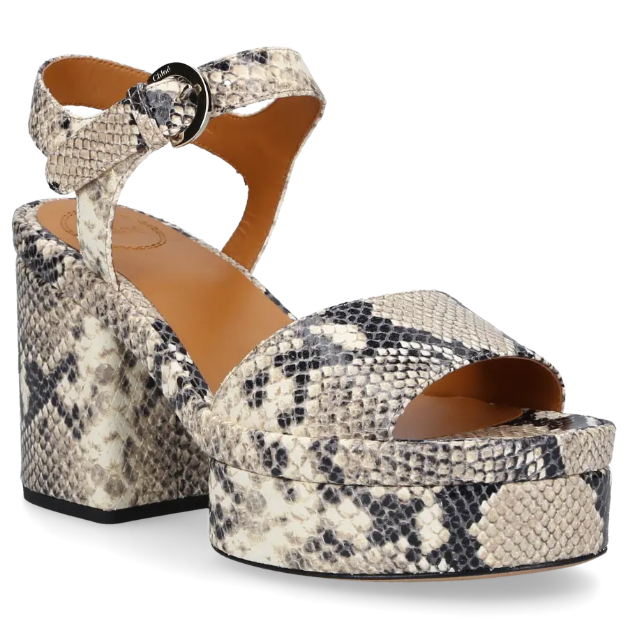Chloé - Sandalen ODINA Kalbsleder - beige