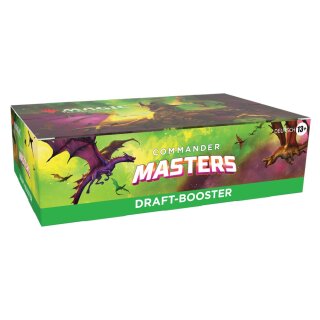 Magic the Gathering: Commander Masters - Draft Booster Display (24) (DE)