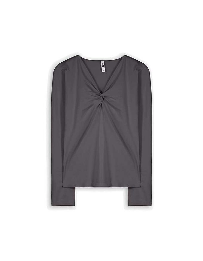 Langarmshirt - Knotendetail