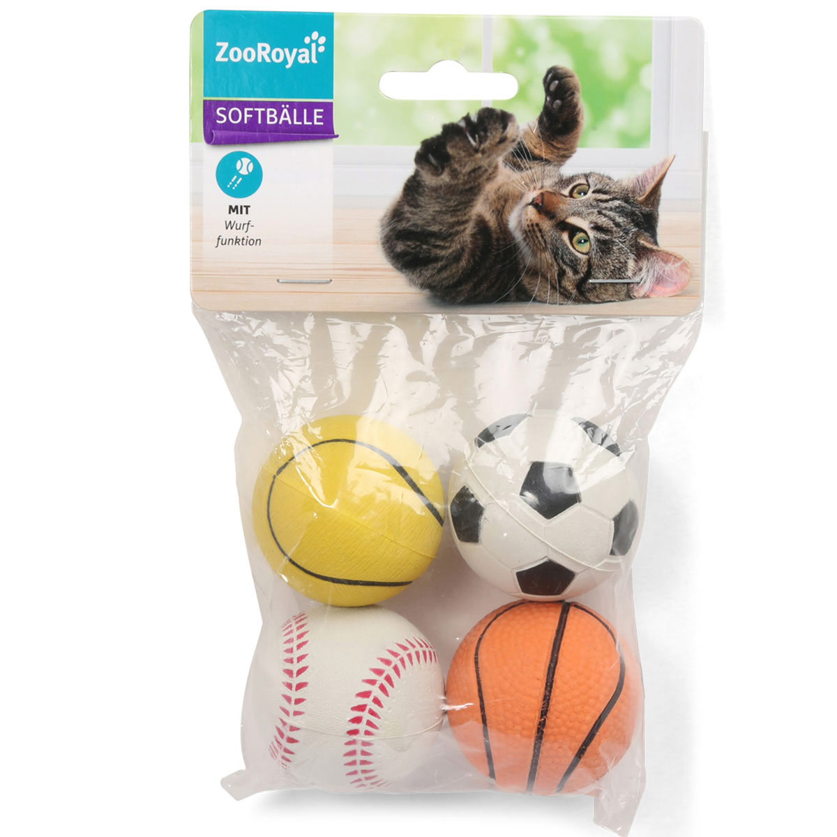 ZooRoyal Spielbälle aus Moosgummi 4er Set kaufen