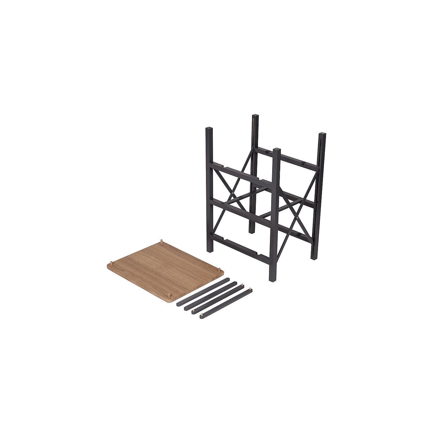 Bo-Camp Urban Outdoor Hamlets 3 Schubladen Schrank