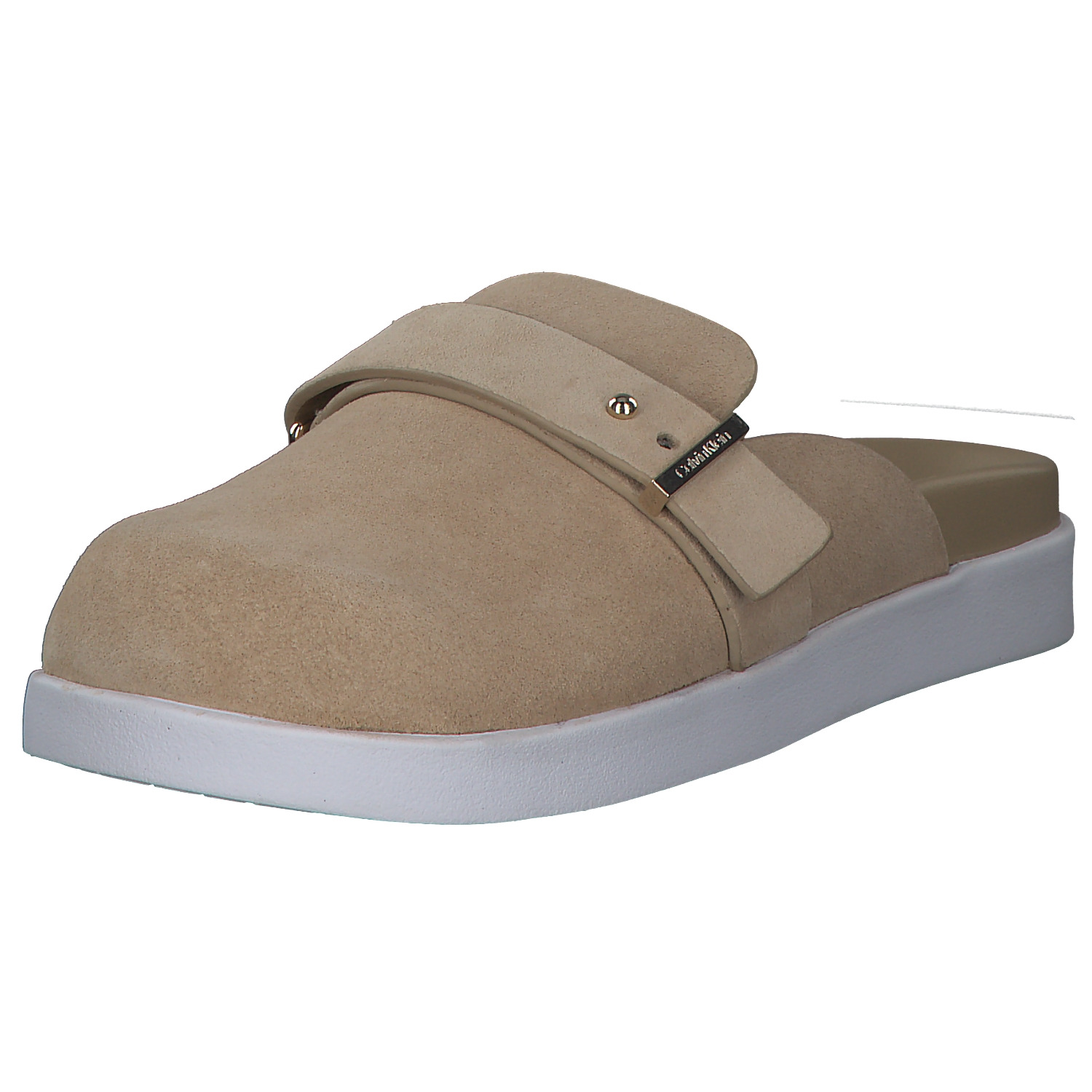 Calvin Klein HW0HW01153+HW0HW01154, Geschlossene Hausschuhe, Damen, Beige