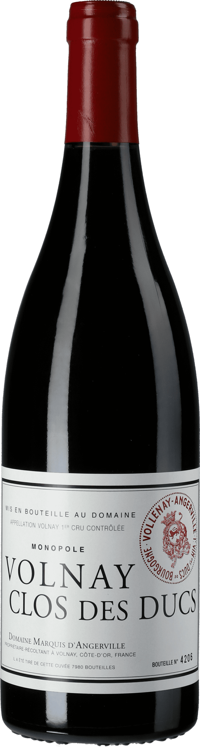 Domaine d'Angerville: Volnay Premier Cru Clos des Ducs 2021