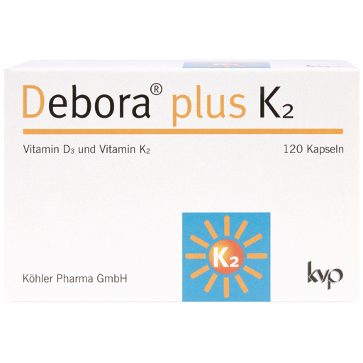 DEBORA plus K2 Kapseln  120 St  Kapseln