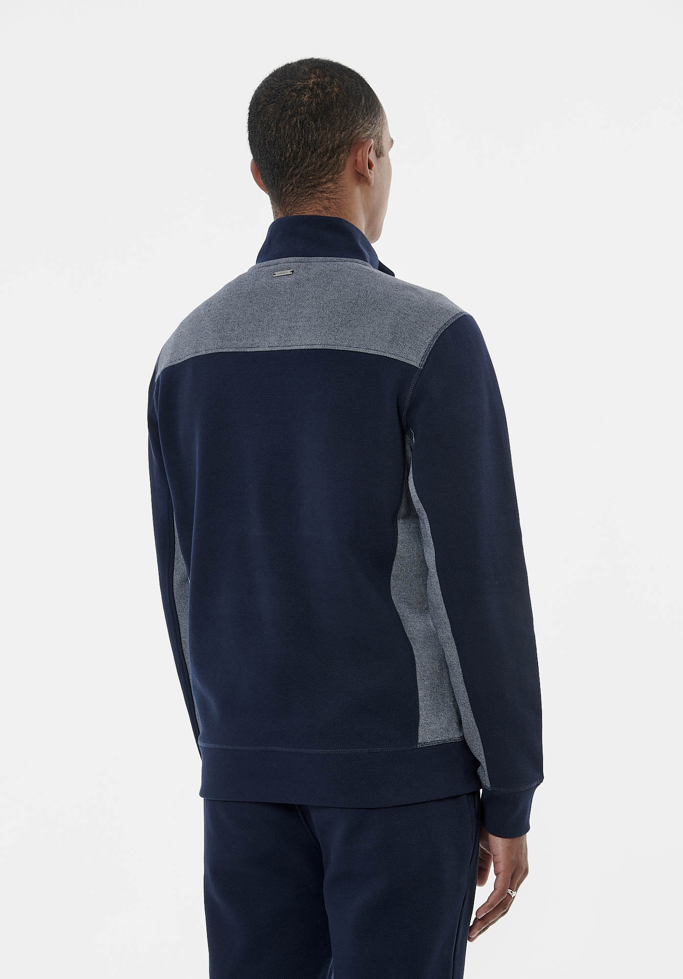 VIGOR  Sweat bleu marine homme