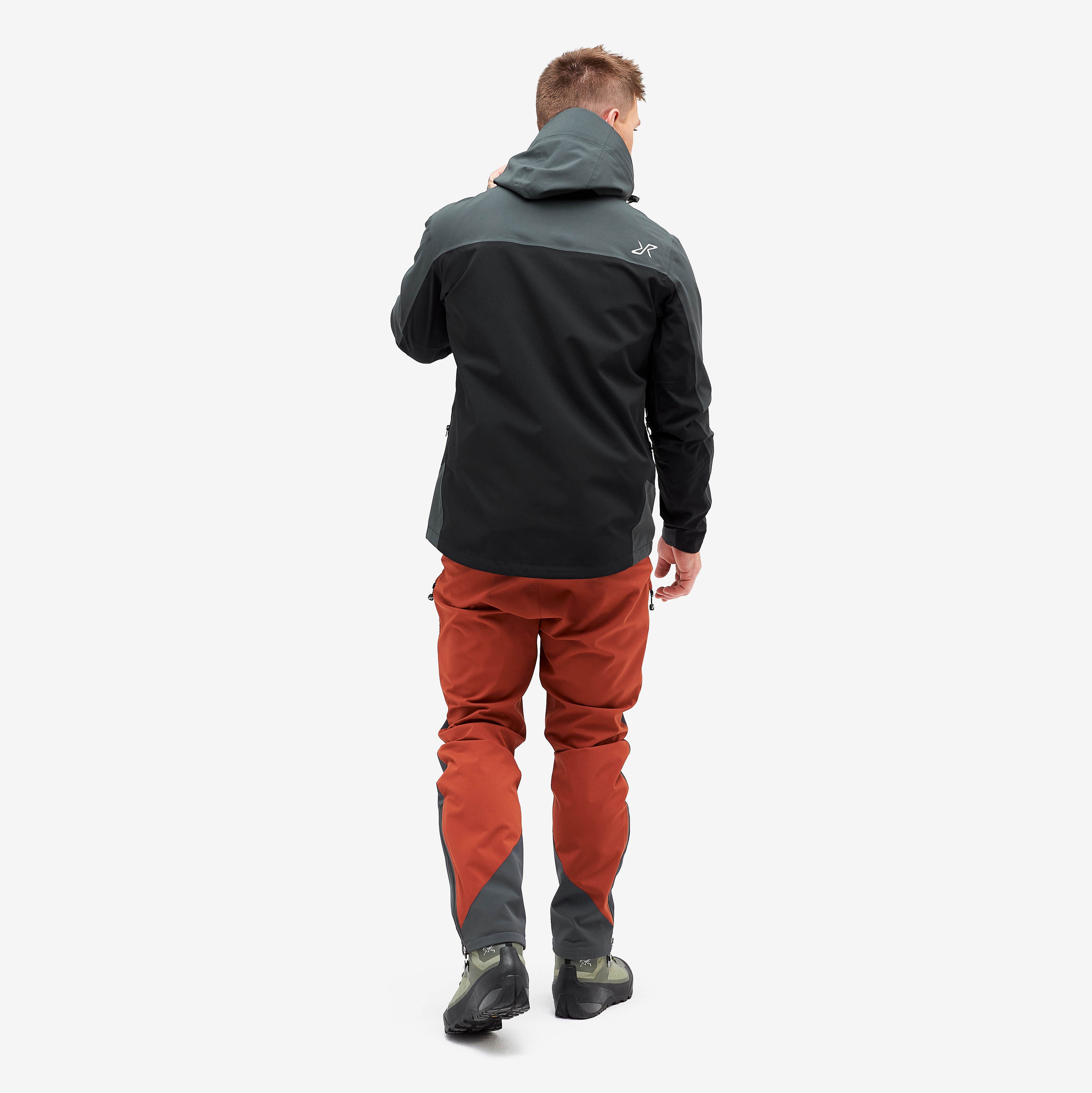 Silence Proshell Jacket Homme Black/Rusty 2.0