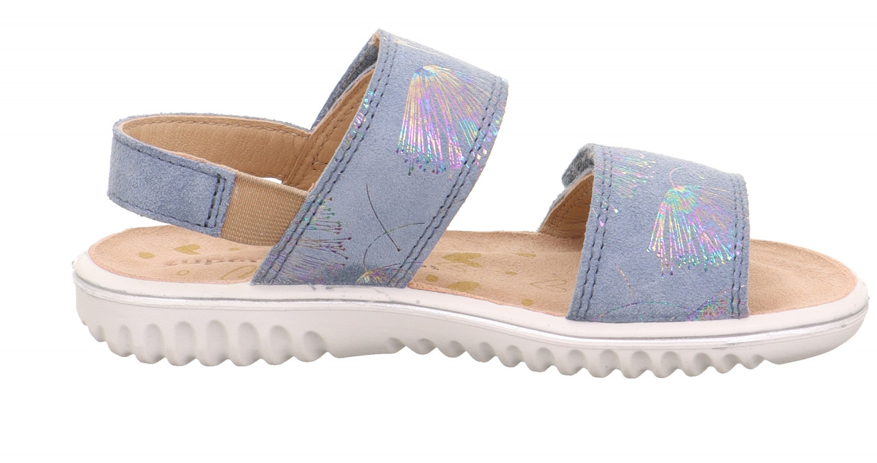 SPARKLE - BlauSandale mit Klettverschluss