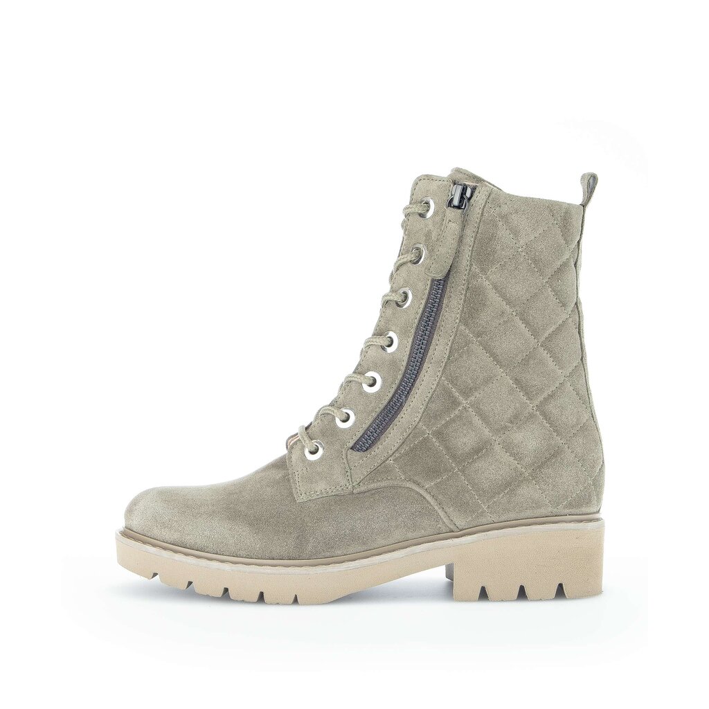 Gabor comfort Schnürstiefelette grün