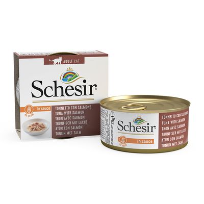 Sparpaket Schesir Natural in Sauce 24 x 70 g