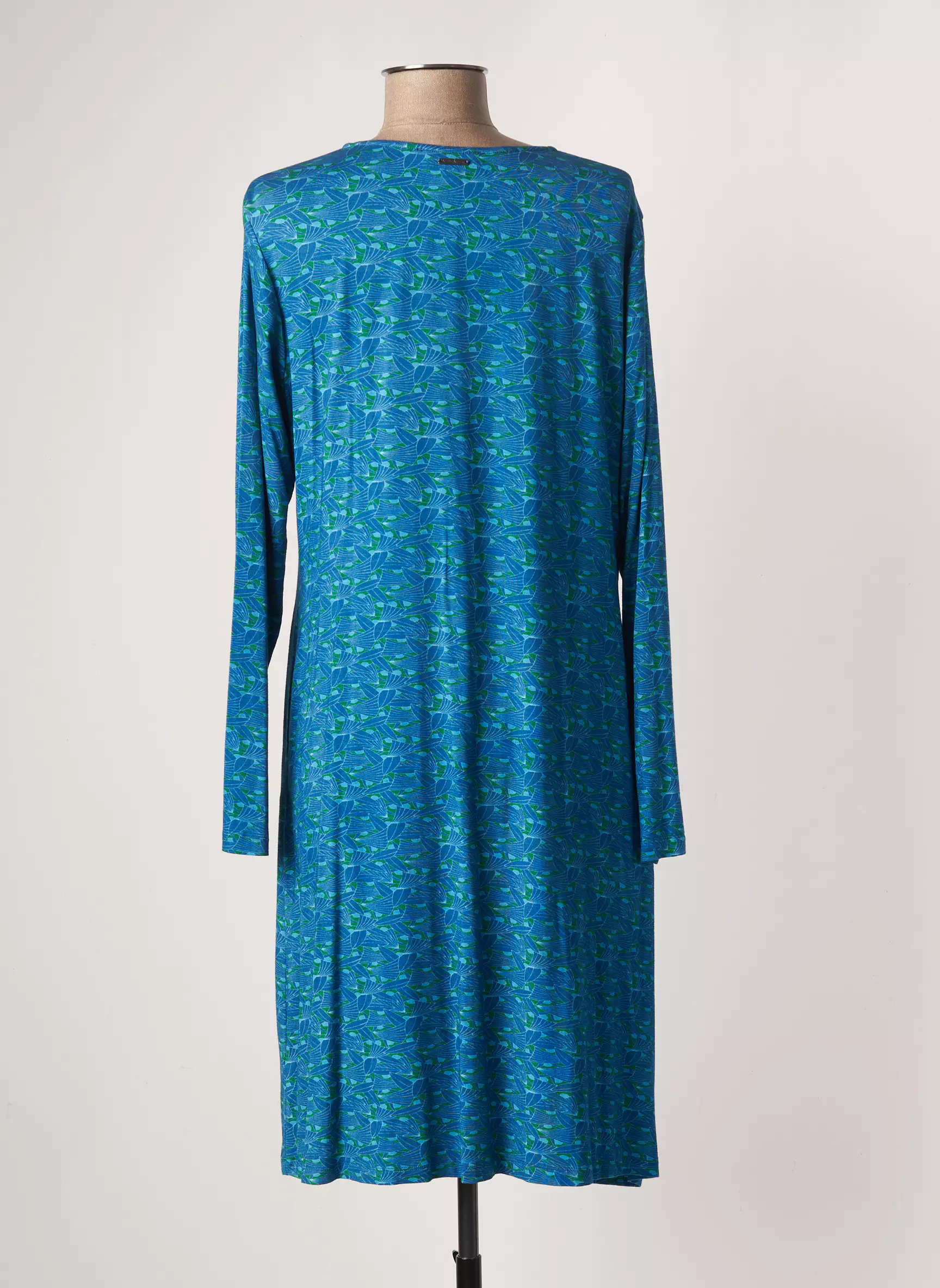 Agathe   Louise Robes Mi Longues Femme couleur bleu