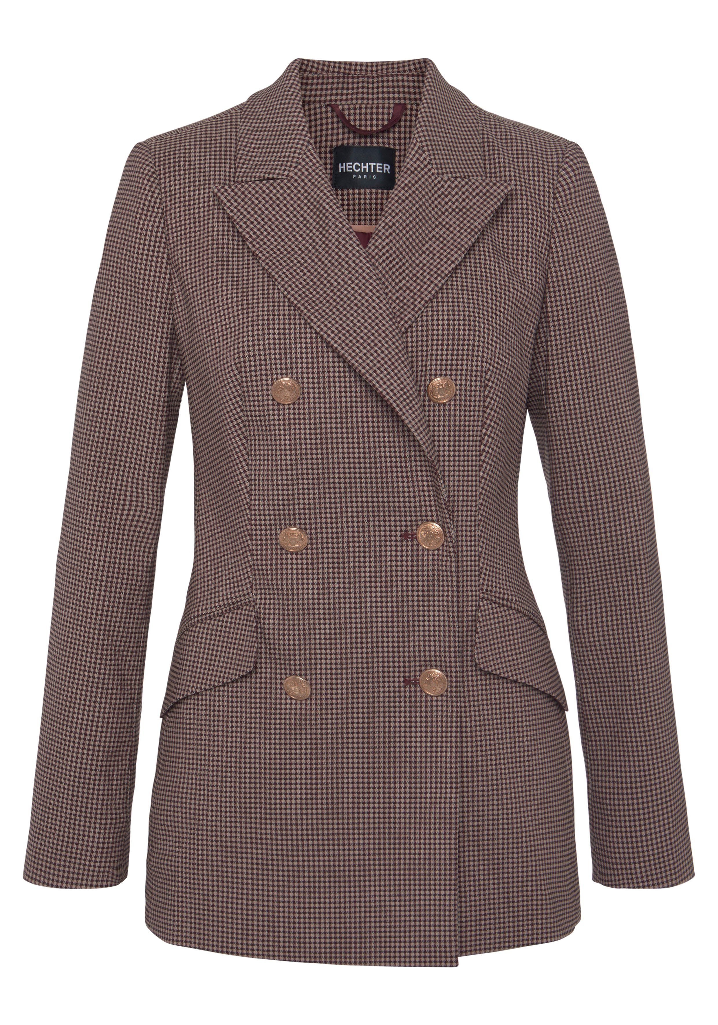 HECHTER PARIS Jackenblazer mit doppelter Knopfleiste