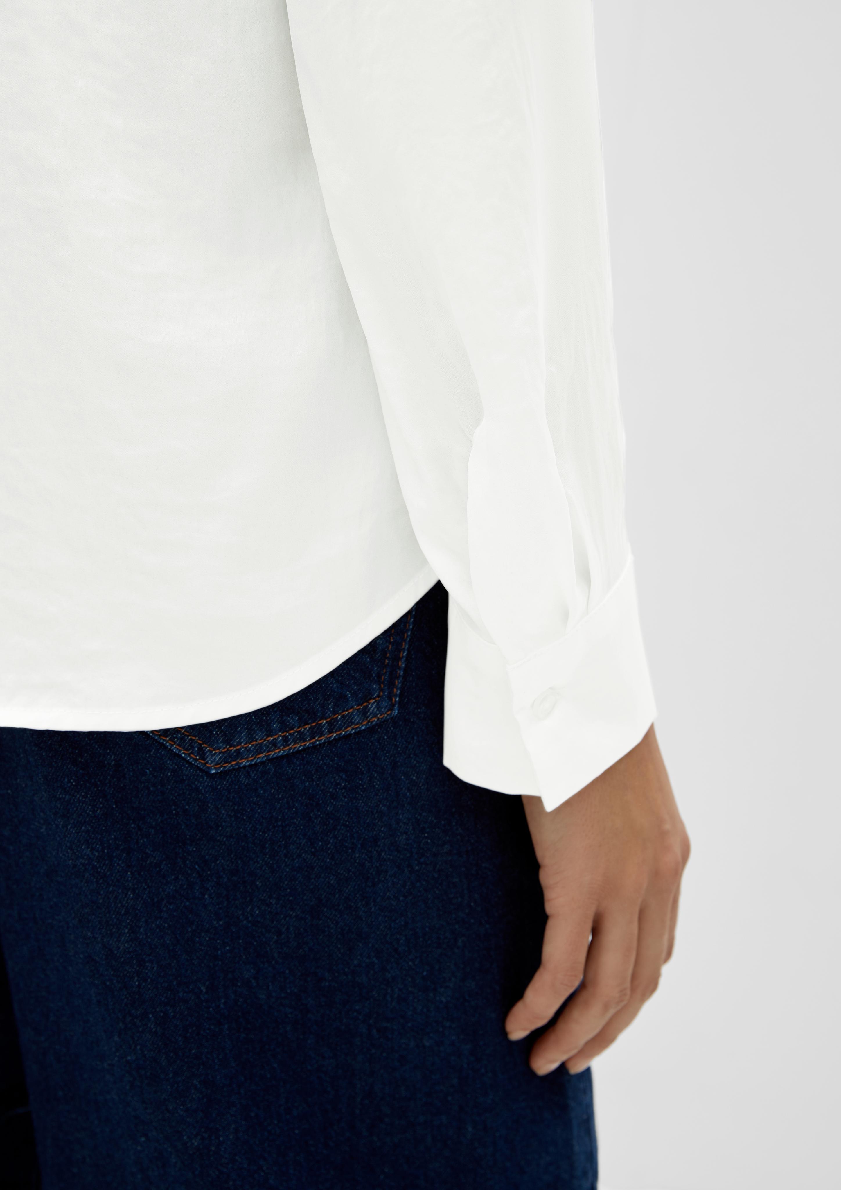Bluse aus recyceltem Polyester  2124797-0210