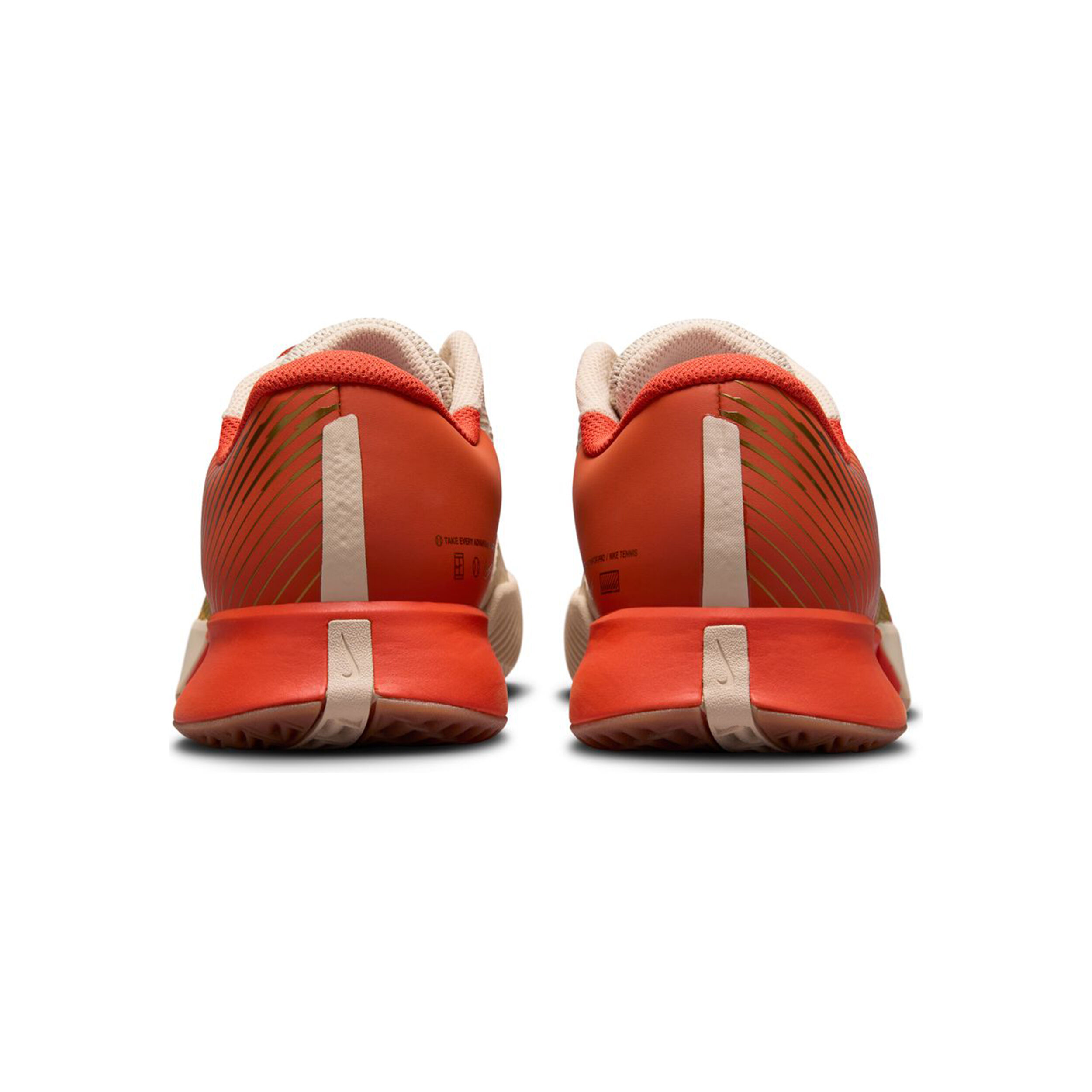 Air Zoom Vapor Pro 2 PRM Sandplatzschuh Damen - Beige, Rost