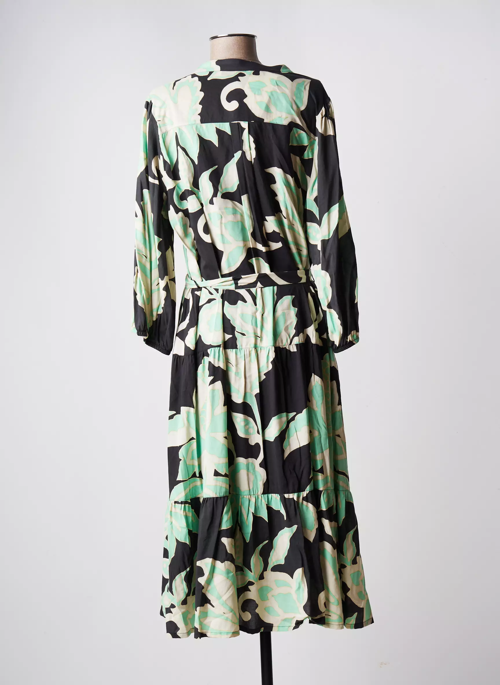 Summum Robes Mi Longues Femme couleur noir